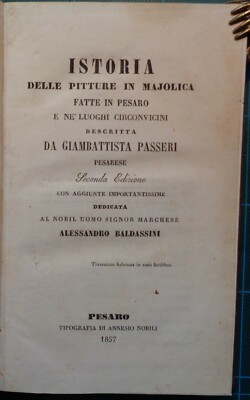 1928 AUTOGRAFO AMATI CURIO BILINGUE PESARESE TRADOTTA PESARO SC130 