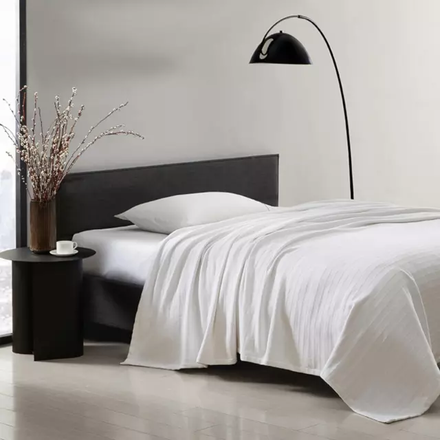 Blanket Designer Cotton Bedding, Medium Weight Home Decor for All Seasons, King,