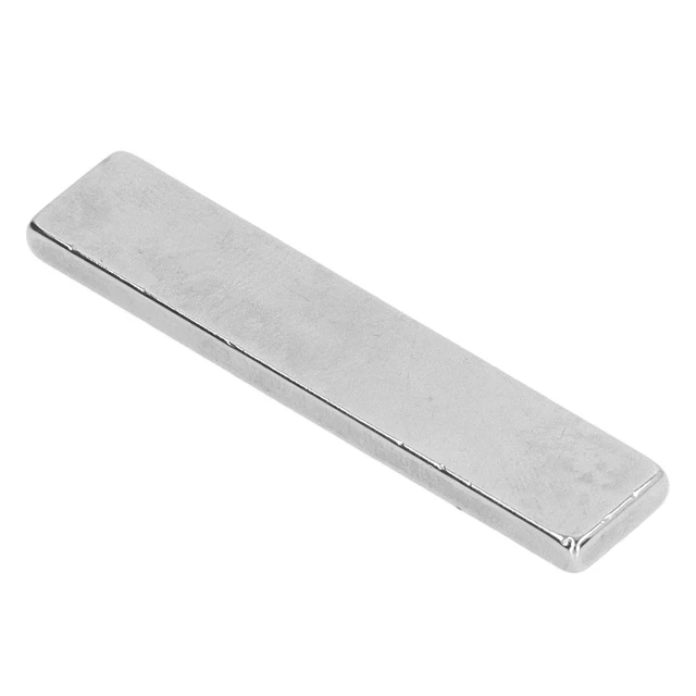 10er-Pack Leistungsstarke Neodym-Stabmagnete Seltenerd-Magnetstab 50 X 10 X 3 Mm