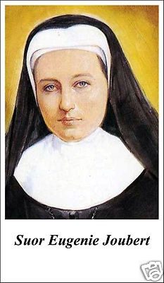 SANTINO HOLY CARD SUOR EUGENIE JOUBERT 