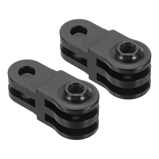 Action Camera Tripod, 2pcs Aluminum Tripod Mount Style 4, Black