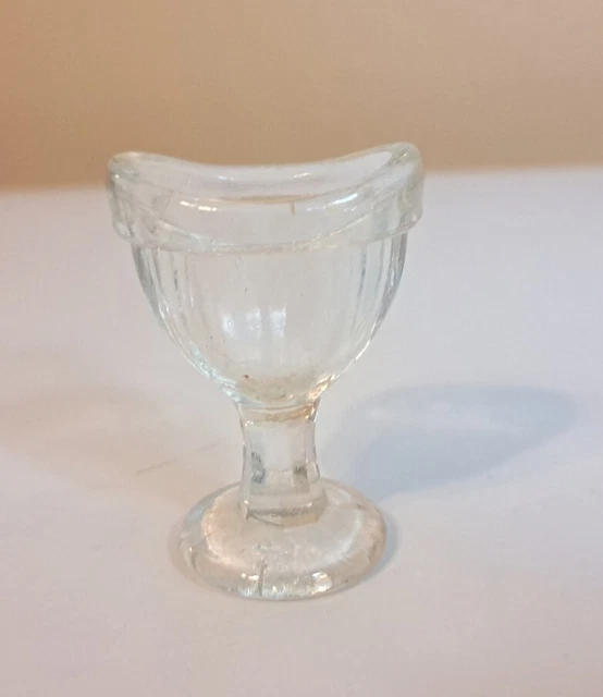 VTG Clear Glass Optical Eye Wash Cup