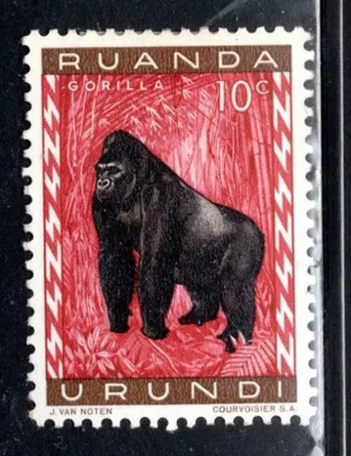 Belgium Colonies Belgian East Africa Ruanda Urundi Stamps Mint Hinged Lot 401Ak