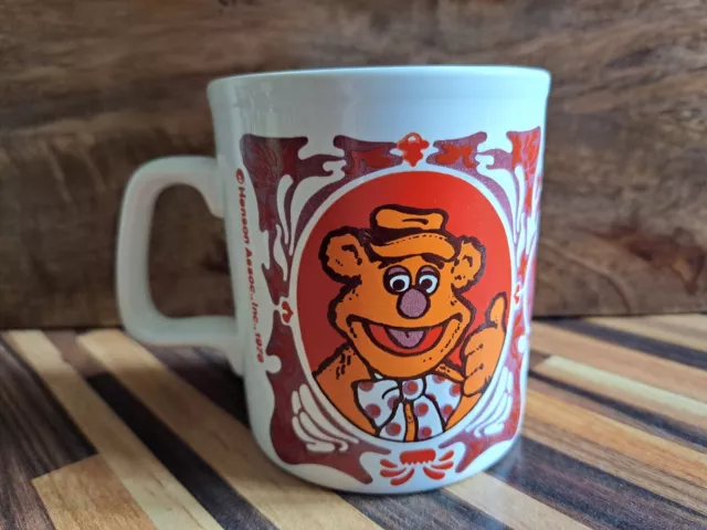 Vintage Muppet Show Ofen Handwerk Becher - Fozzie Bear