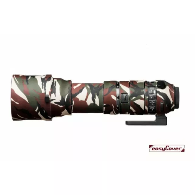 EasyCover Lens Oak Green camouflage pour Sigma 150-600mm f/5-6.3 DG OS HSM Sport