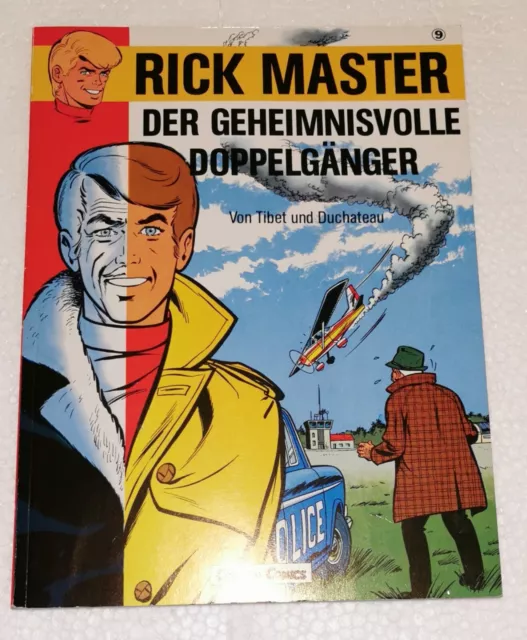 Rick Master Carlsen Comics Nr.9, 1. Auflage 1989 Der Geheimnisvolle Doppelgänger