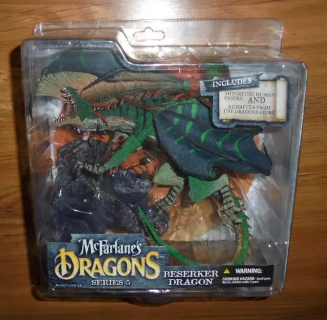 McFarlane's Dragons FDK Series 5 Berserker Dragon Clan Figure 2006