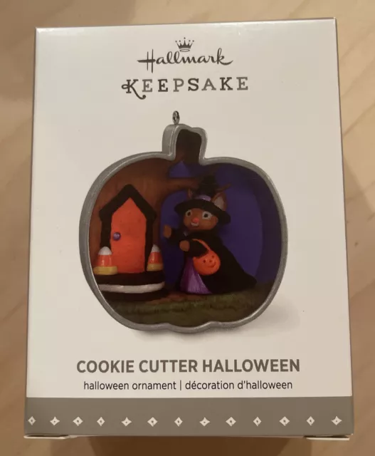 Hallmark Keepsake Ornament 2015 Cookie Cutter Halloween New In Box