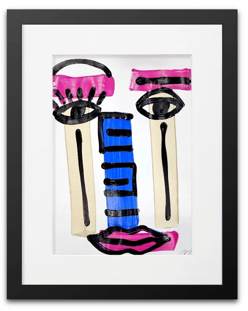 Corbellic Abstract Art 12X9 London Arm Expressionism Brand New Collectible Paper