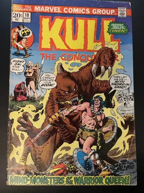 Kull, the Conqueror #10 (Marvel, September 1973)