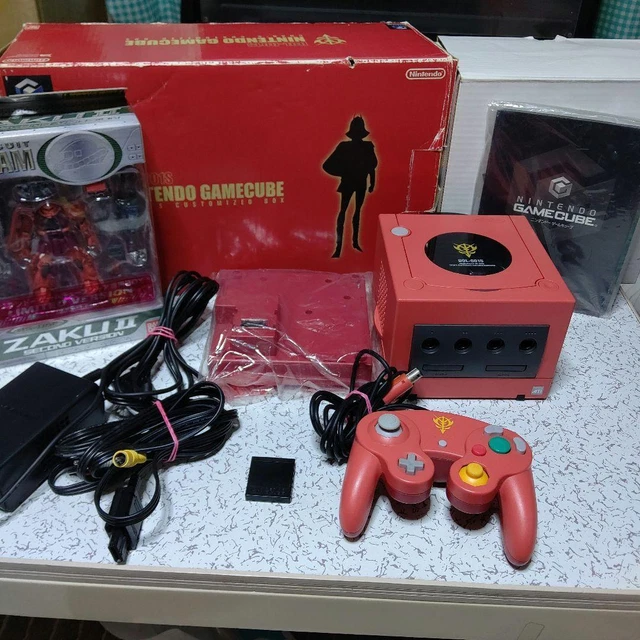 NINTENDO GAMECUBE GUNDAM Char Exclusive Color Red Limited Model