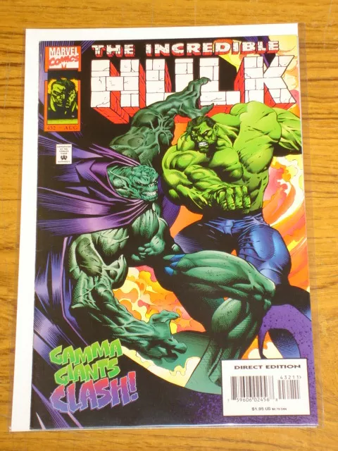 Incredible Hulk #432 Nm (9.4) Vol1 Marvel Comics August 1995