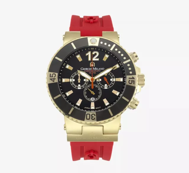 MONTRE DE LUXE pour homme Giorgio Milano chronographe bicolore