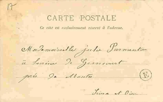 94 - Maisons Alfort - L'Eglise - Animated - Precursor - Rare Obliteration - CPA - 2