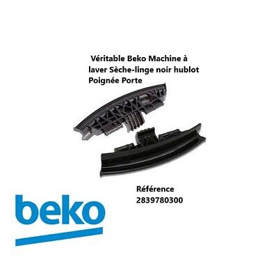 2839780300  Véritable Beko Machine à laver Sèche-linge noir hublot Poignée Porte
