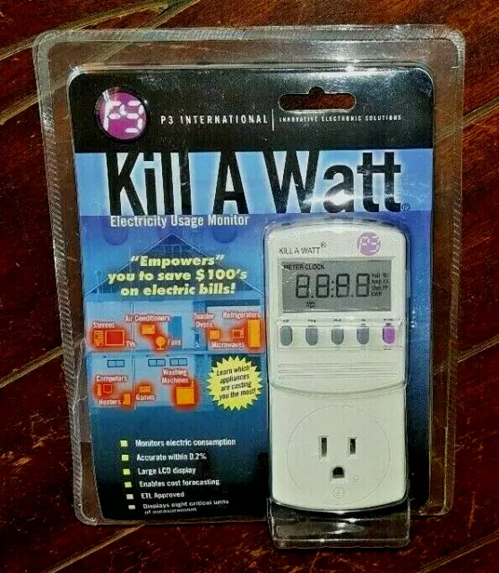 P3 International Kill-A-Watt Electricity Usage Monitor- Model #P4400