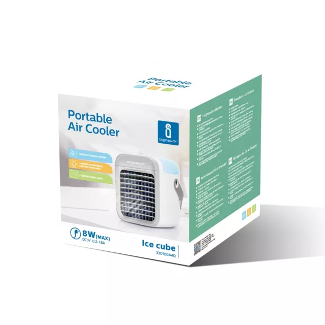 Ventilatore Condizionatore Portatile Refrigeratore Umidificato 2