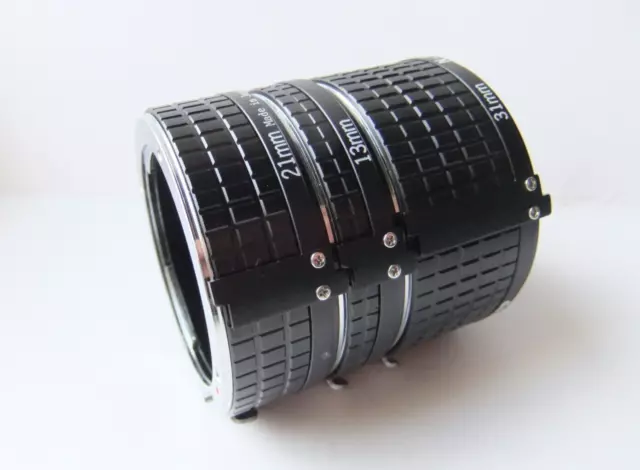 Nikon F/Ai fit- Jessop auto extension tubes set