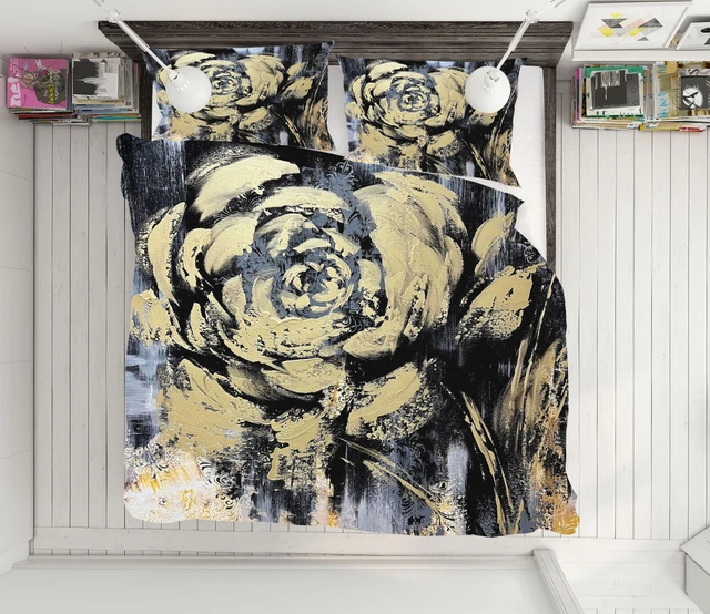 3D fiori nobili H9280 letto federe coperta piumone Skromova Marina Erin