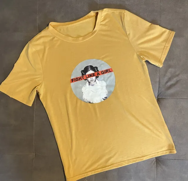 Princess Leia Shirt Leia Fight Like A Girl T-shirt Star Wars Unisex