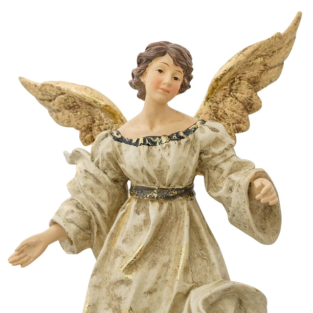 Ángel figura de ángel estatua escultura decoración estilo antiguo 43cm 3