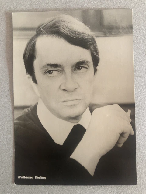 WOLFGANG KIELING , Progress Starfoto, Fotokarte VEB FilmVertrieb EUR 1