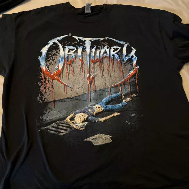 Obituary Shirt 2xl, Slayer, Kreator, Cannibal Corpse, Enforced