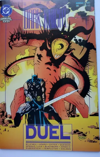1991 Batman: Annual Legends Of The Dark Knight #1 Dc Comics. X