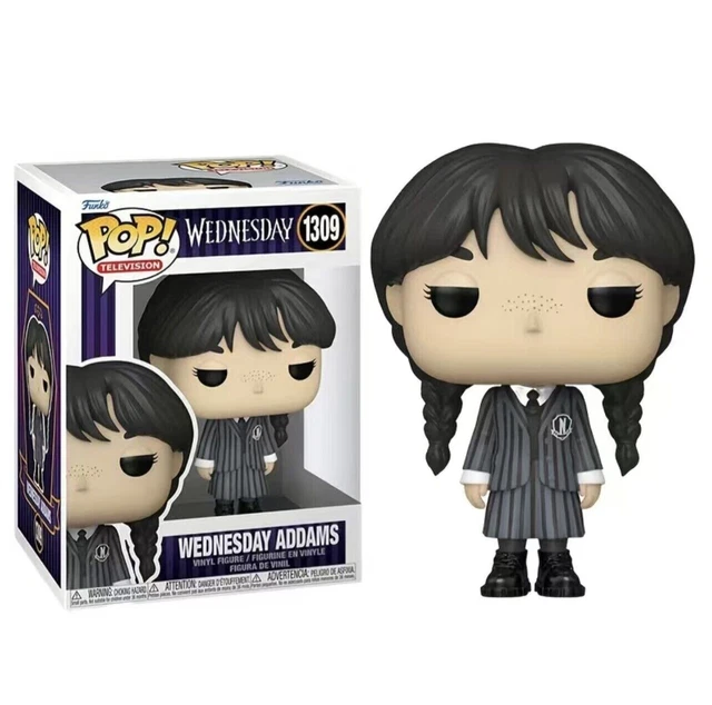 Funko POP! Television Wednesday Addams #1309 Collectible Vinyl Figure w/ Case