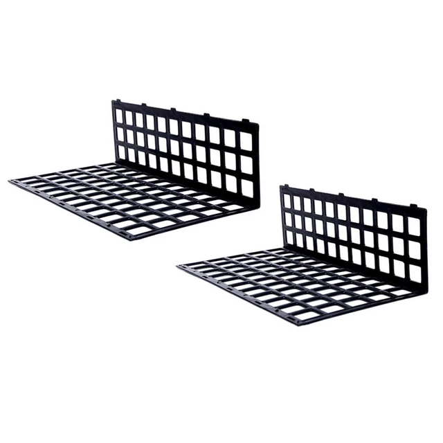 2 Pcs Espositore Per Verdure Bagliore Di Frutta Ripiani Portaoggetti Recinzione