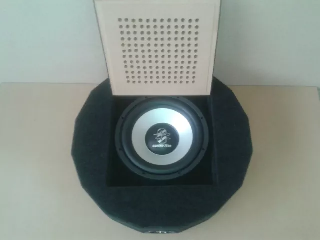 Scorta Alloggiamento, Incl. Piastra di Copertura E Ground Zero Subwoofer