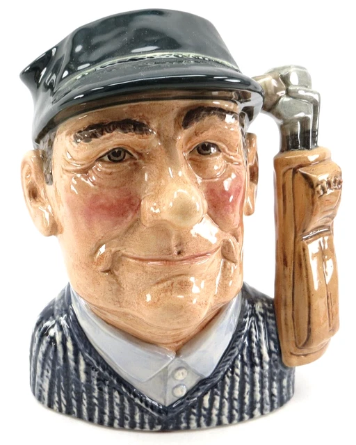 ROYAL DOULTON COLOURWAY 'Golfer' Large Character Colorway JUg 1987 Ltd ...