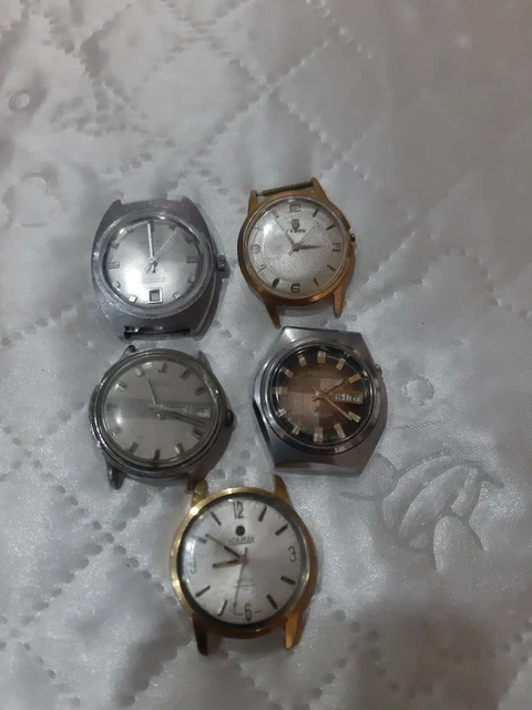 Mouvement De Montre Mécanique Vintage Eterna - Pour Réparation Ou Pièces Détachées