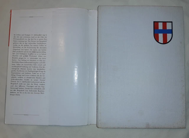 DIE HERREN VON Burgsdorff 1965 Genealogie Stammtafeln Ahnenforschung