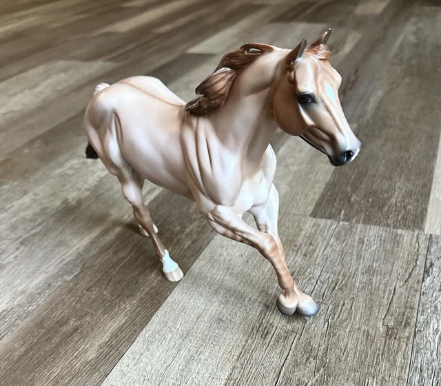 Peter Stone OOAK Dun Foundation Quarter Horse by Sheryl Leisure BEAUTIFUL