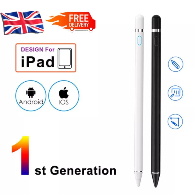 Universal Stylus Pen for Touch Screens Digital Active Pencil for iPhone iPad UK
