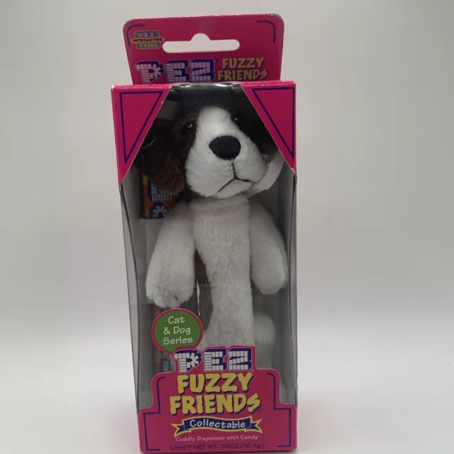 Pez Fuzzy Friends Barney Beagle New