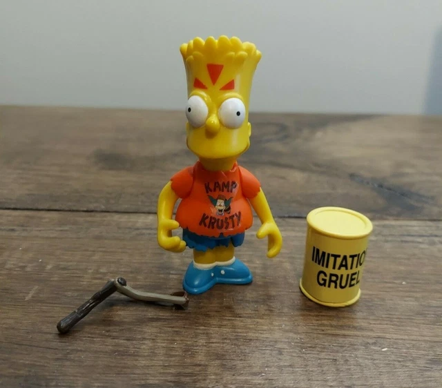 Figurine vintage simpsons world of springfield Playmates 2000 Bart - Collection