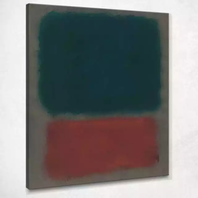 Ohne Titel - Blau, Grün, Rot Rothko Mark Bilddruck auf Leinwand RK25