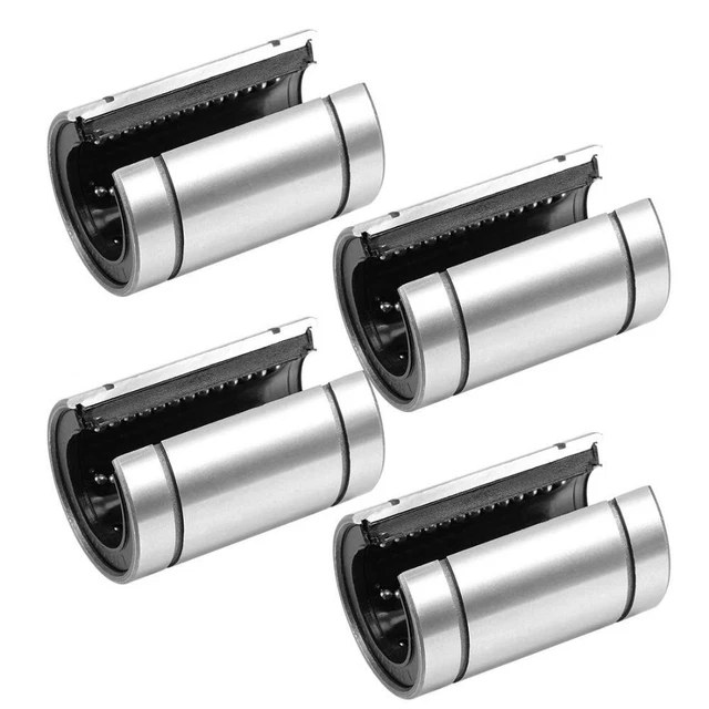 4PCS Sliver Bearing Steel Linear Ball Bearings Portable Linear Bearing  Printer