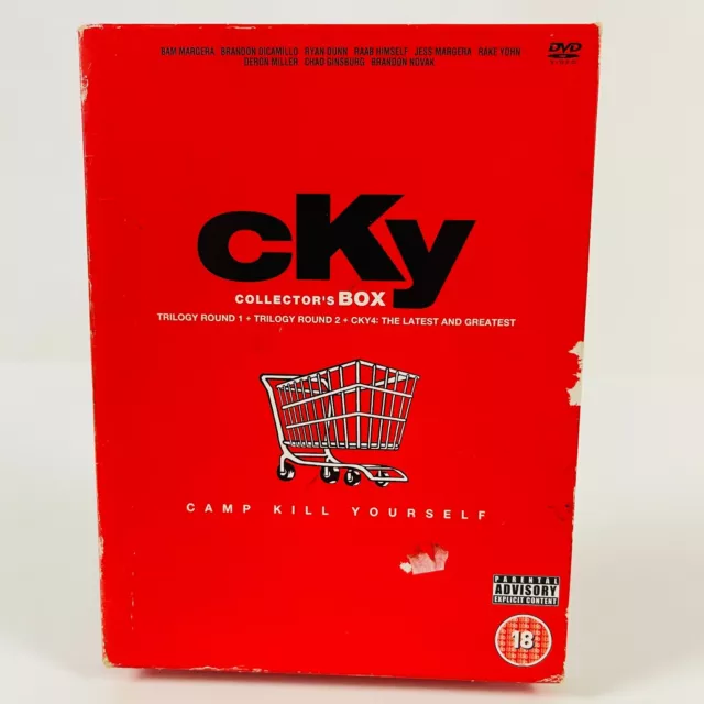 Camp Kill Yourself CKY Collector's Box DVD Bam Margera Comedy - Region 2