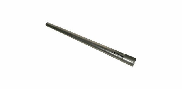 48mm Universal Rohrstück mit Muffe Stahl UNIVERSAL, Länge 1m