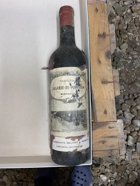 Très  ancien vin GRAND VIN DE POMEROL ets DELORT ET PERRIER LIBOURNE BORDEAUX