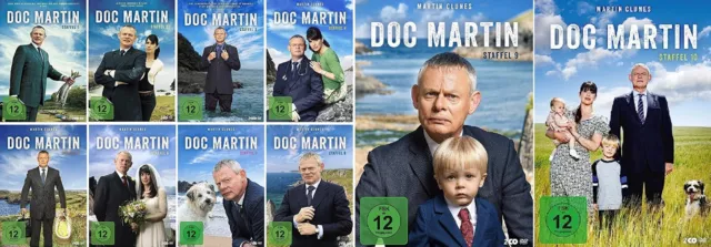 21 DVDs * DOC MARTIN - SEASON / STAFFEL 1 - 10 IM SET # NEU OVP W