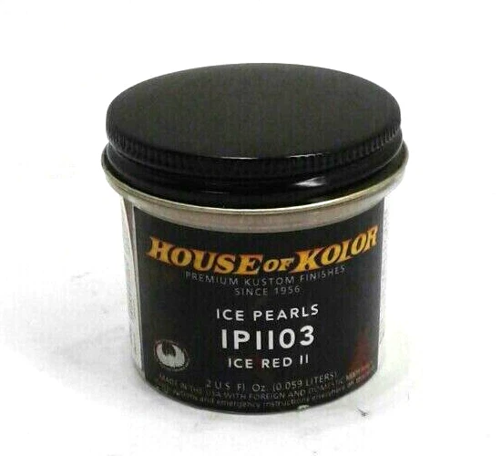HOUSE OF KOLOR Ice Pearls IPII03 Ice Red II Custom Sparkle Effect 2 oz