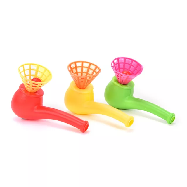 3X BLOW PIPE & BALLS - Pinata Toy Loot/Party Bag Fillers Wedding/Chi.^-^