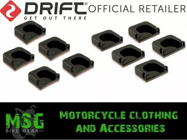 Drift HD Ghost HD 720 Camera Curved & Flat Adhesive Sporting Pic 'n' Mix Mounts