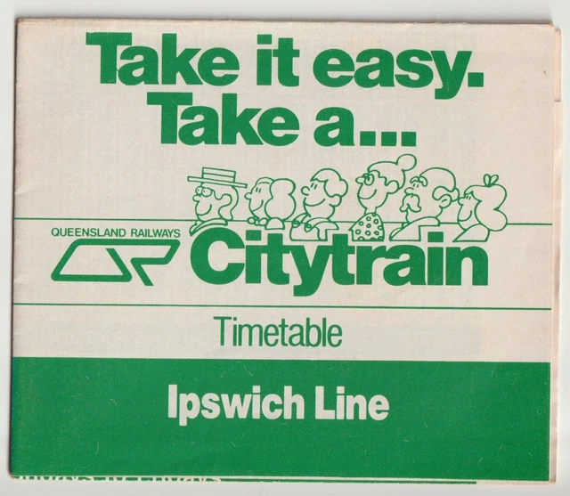 VINTAGE 1986 IPSWICH To Brisbane City