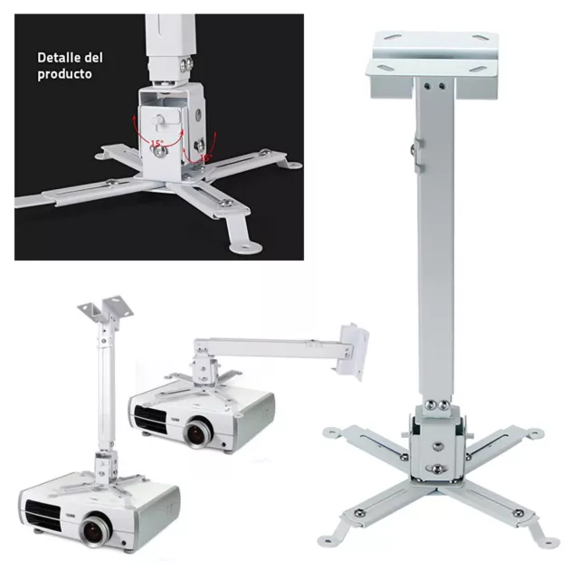 Beamer Projektor Halterung Deckenhalterung Wandhalterung Halter 25kg Ausziehbar