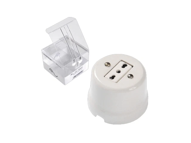 Dry Lining Pattress - Scatola Posteriore A Doppia 2 Gang Con Montaggio A Parete Bianca - Foto 5